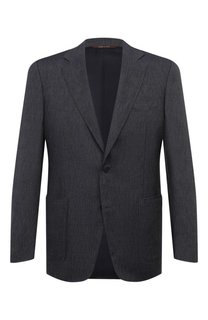 Пиджак из шерсти и вискозы Canali