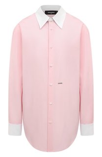 Хлопковая рубашка Dsquared2