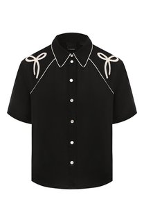 Рубашка из вискозы и хлопка Pinko