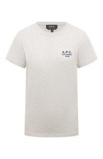 Хлопковая футболка A.P.C.
