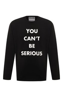 Хлопковый лонгслив Moschino