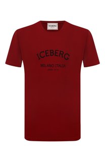 Хлопковая футболка Iceberg