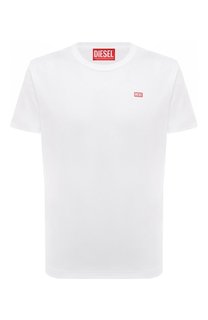 Хлопковая футболка Diesel