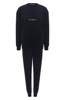 Хлопковая пижама Emporio Armani