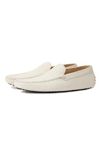 Мокасины из кожи аллигатора Tod’s Tods