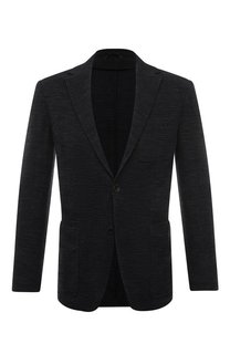 Пиджак из хлопка и шерсти Canali