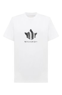 Хлопковая футболка Maharishi