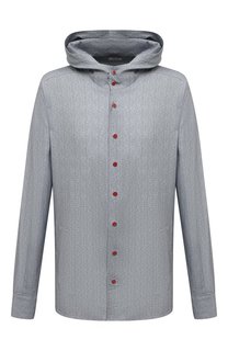 Хлопковая рубашка Kiton