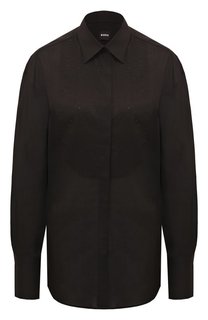 Хлопковая рубашка BOSS