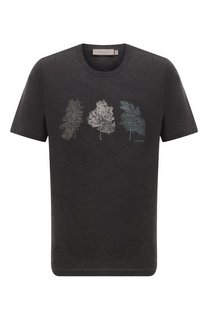 Хлопковая футболка Canali