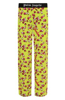 Брюки из вискозы Palm Angels