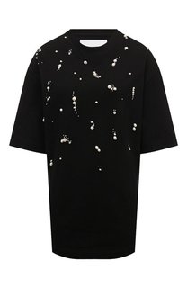 Хлопковая футболка Jil Sander
