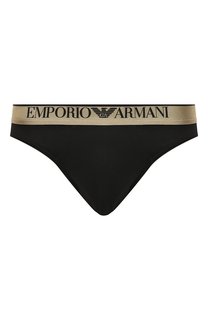 Хлопковые брифы Emporio Armani