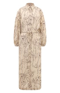 Хлопковое платье Brunello Cucinelli