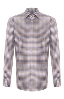 Хлопковая рубашка Kiton