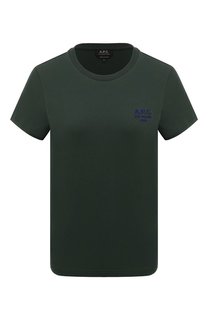 Хлопковая футболка A.P.C.
