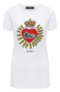 Хлопковая футболка Dolce & Gabbana