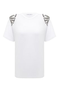 Хлопковая футболка Alberta Ferretti