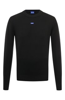 Хлопковый джемпер HUGO Blue