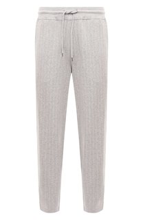 Брюки из хлопка и кашемира Brunello Cucinelli