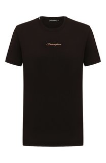 Хлопковая футболка Dolce & Gabbana