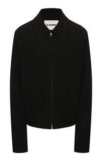 Жакет из вискозы и шерсти Jil Sander