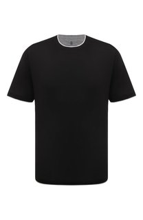 Хлопковая футболка Brunello Cucinelli