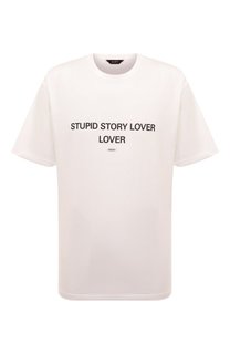 Хлопковая футболка Tee Library