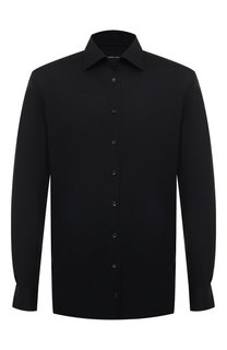 Хлопковая рубашка Giorgio Armani