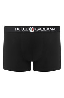Хлопковые боксеры с широкой резинкой Dolce & Gabbana
