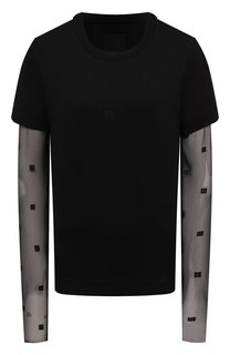 Хлопковый топ Givenchy