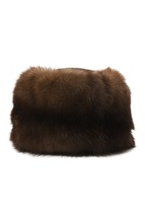 Шапка-кубанка Марина из меха соболя и норки FurLand