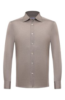 Хлопковая рубашка Kiton