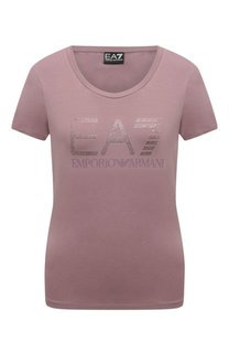 Хлопковая футболка Ea 7
