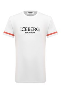 Хлопковая футболка Iceberg