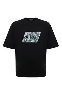 Хлопковая футболка A.P.C.