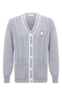 Хлопковый кардиган Brunello Cucinelli