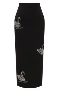 Юбка с отделкой стразами MSGM