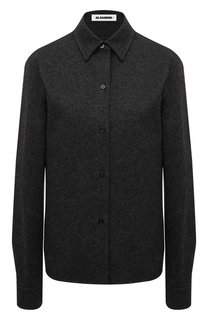 Шерстяная рубашка Jil Sander