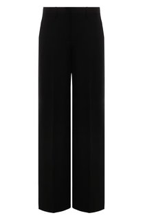 Брюки из вискозы и шерсти Moschino