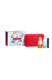 Набор в косметичке Double Serum Eye Collection (30+20+3ml) Clarins