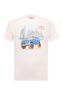 Хлопковая футболка MC2 Saint Barth