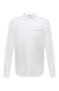Хлопковая рубашка Marni