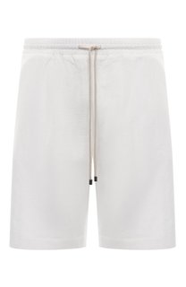 Шорты изо льна и хлопка Zimmerli