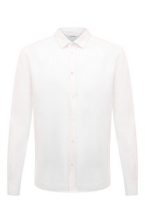 Рубашка изо льна и хлопка Zimmerli