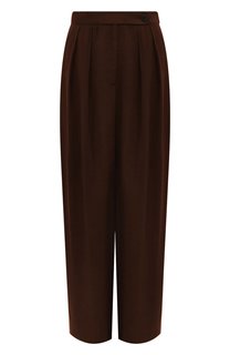Брюки из вискозы и шелка Dries Van Noten