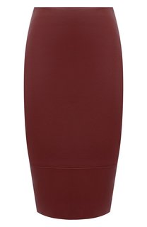 Кожаная юбка Kiton