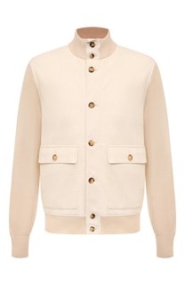 Комбинированный кардиган Brunello Cucinelli