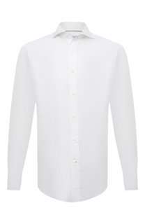 Хлопковая сорочка Brunello Cucinelli