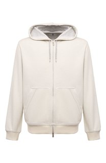 Кардиган из кашемира и хлопка Brunello Cucinelli